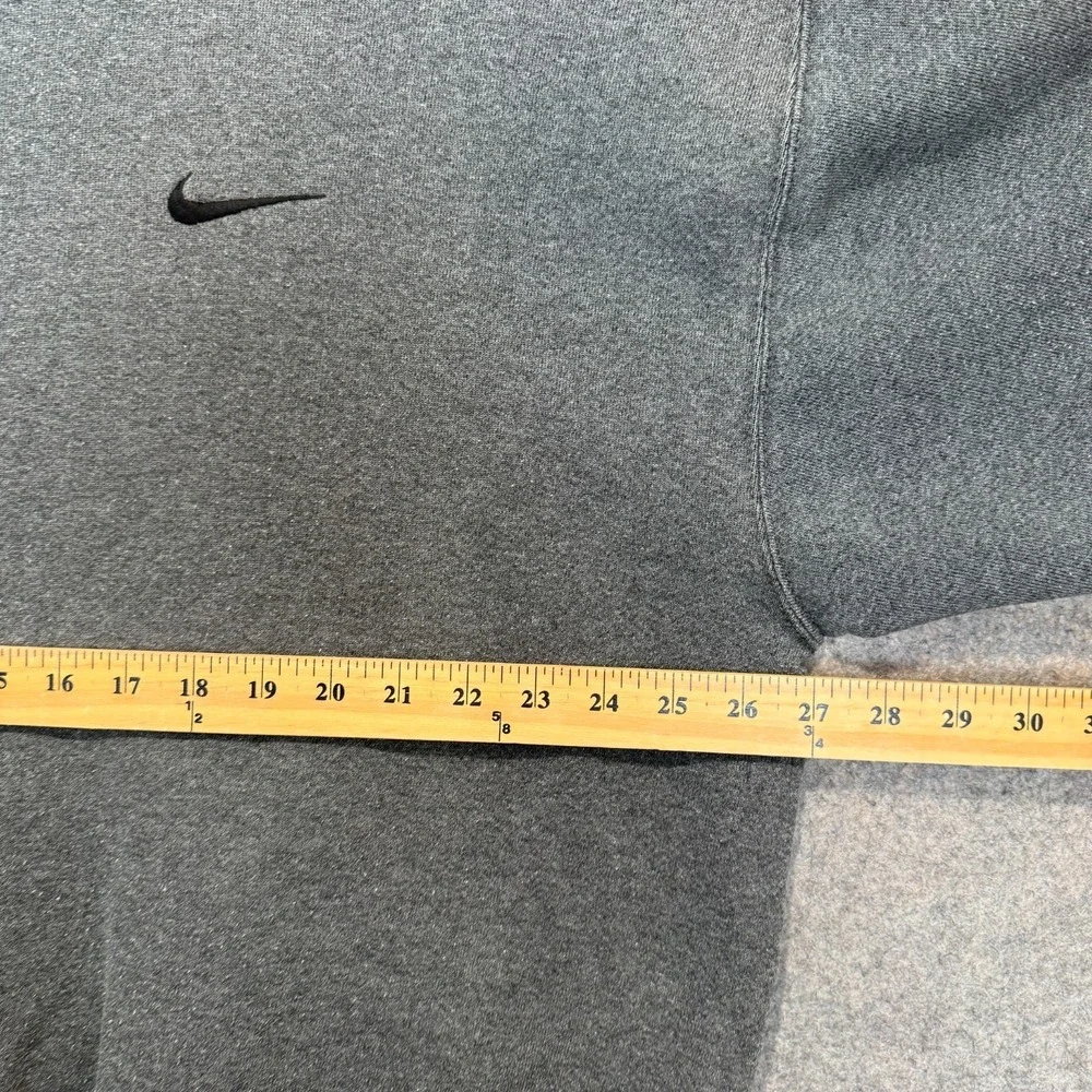 Vintage Nike Fleece Sweatshirt Men Large Classic Relaxed Fit Swoosh Made USA 90s